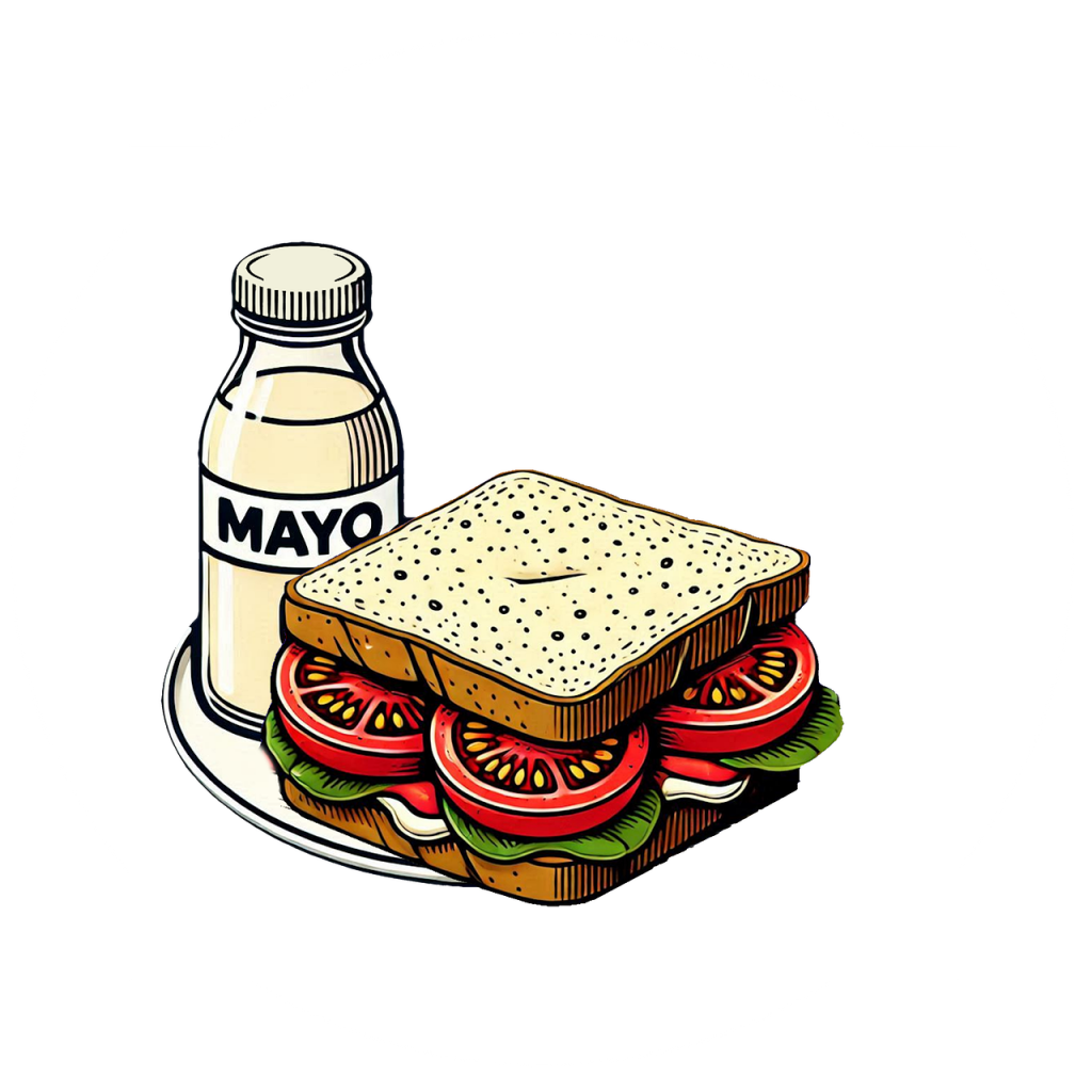 ai generated, sandwich, salad, bread, mayo, icon, tomatoes, bottle, mayonnaise, sauce, food, lunch, snack, intro, welcome, advert, business, recipe, diner, healthy, header, cafeteria, eating, canteen, cafe service-9249019.jpg